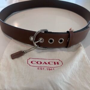 Coach -  Grom Belt - Brown Leather XL